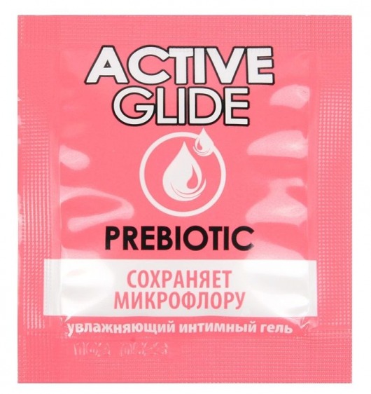 Лубрикант на водной основе Active Glide с пребиотиком - 3 гр. - Биоритм - купить с доставкой в Реутове