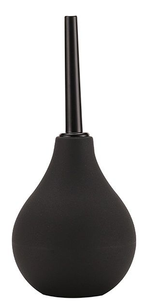 Черный анальный душ ANAL DOUCHE с прямым наконечником - Dream Toys - купить с доставкой в Реутове