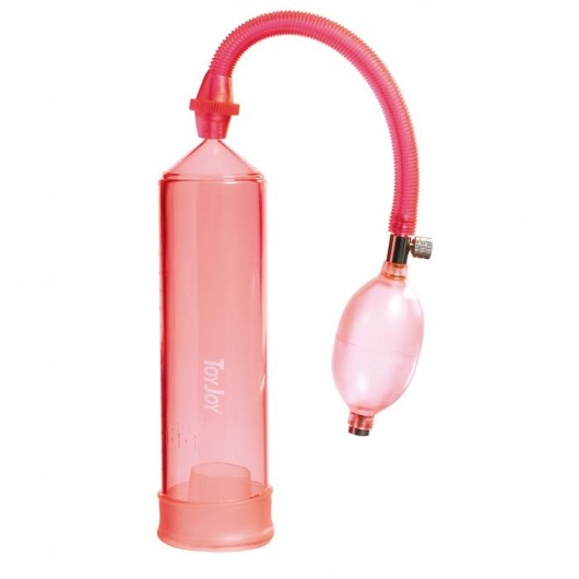 Красная вакуумная помпа Power Pump Red - Toy Joy - в Реутове купить с доставкой