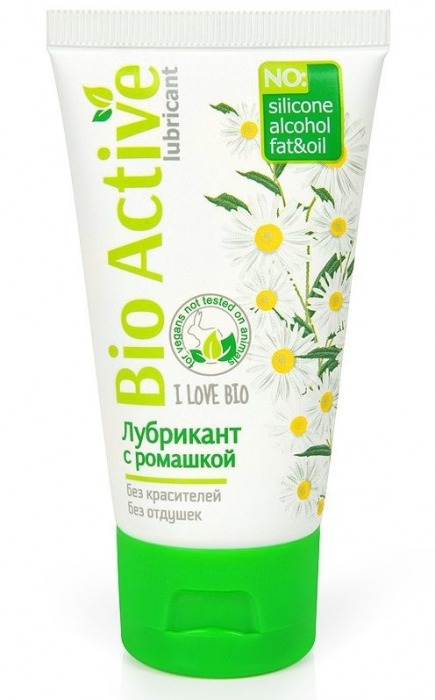 Гель-лубрикант на водной основе Bio Active - 50 гр. - Биоритм - купить с доставкой в Реутове