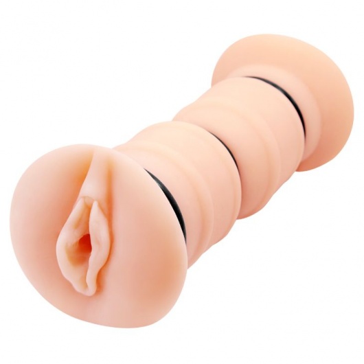 Телесный вибромастурбатор-вагина Michelle - Baile - в Реутове купить с доставкой
