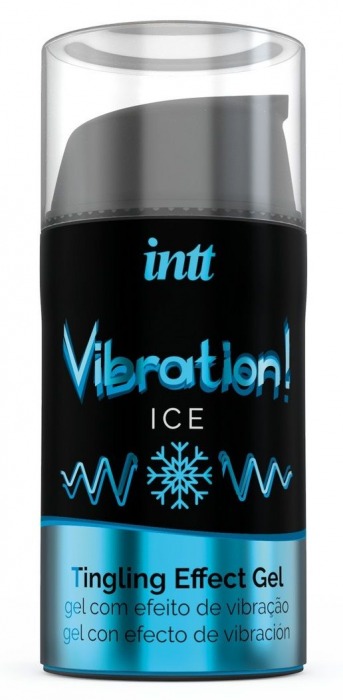 Жидкий интимный гель с эффектом вибрации Vibration! Ice - 15 мл. - INTT - купить с доставкой в Реутове