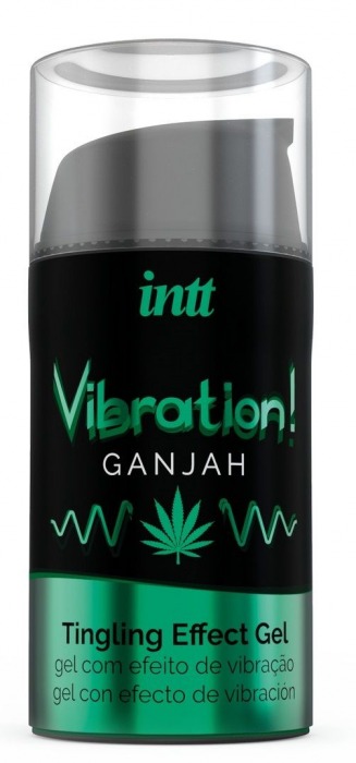 Жидкий интимный гель с эффектом вибрации Vibration! Ganjah - 15 мл. - INTT - купить с доставкой в Реутове