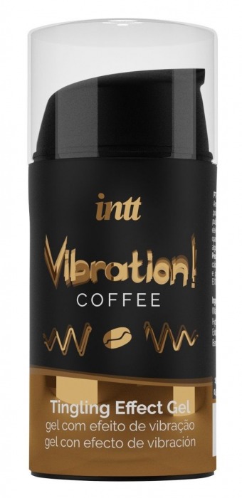 Жидкий интимный гель с эффектом вибрации Vibration! Coffee - 15 мл. - INTT - купить с доставкой в Реутове