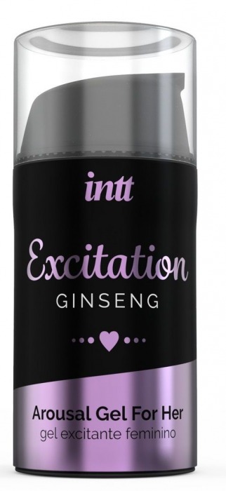Женский возбуждающий интимный гель Excitation Ginseng - 15 мл. - INTT - купить с доставкой в Реутове