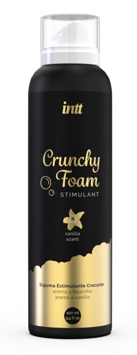 Пенка для массажа Crunchy Foam Stimulant Vanilla - 100 мл. - INTT - купить с доставкой в Реутове