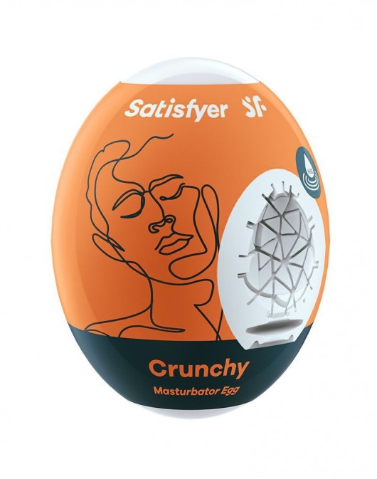 Мастурбатор-яйцо Satisfyer Crunchy Mini Masturbator - Satisfyer - в Реутове купить с доставкой