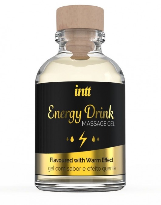 Массажный гель с согревающим эффектом Energy Drink - 30 мл. - INTT - купить с доставкой в Реутове