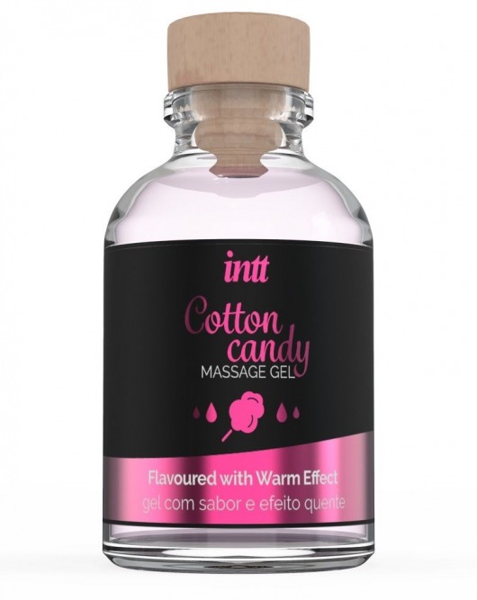 Массажный гель с согревающим эффектом Cotton Candy - 30 мл. - INTT - купить с доставкой в Реутове
