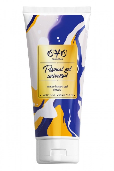 Интимная смазка на водной основе OYO Personal Gel Universal - 50 мл. - OYO - купить с доставкой в Реутове