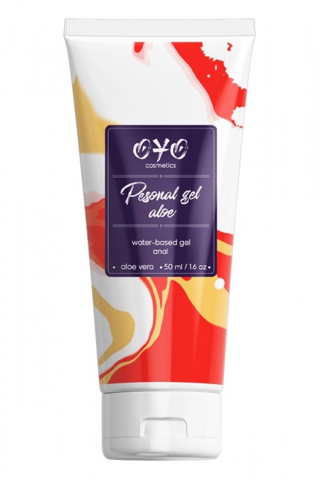 Анальная смазка на водной основе OYO Personal Gel Aloe - 50 мл. - OYO - купить с доставкой в Реутове