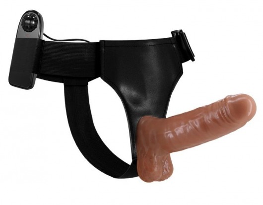 Страпон на трусиках с вибрацией Ultra Passionate Harness - 16 см. - Baile - купить с доставкой в Реутове