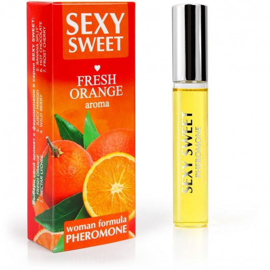 Парфюм для тела с феромонами Sexy Sweet с ароматом апельсина - 10 мл. -  - Магазин феромонов в Реутове