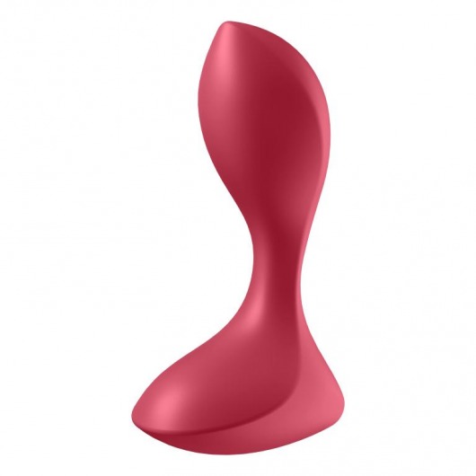 Красный вибромассажёр простаты Satisfyer Backdoor Lover - 14 см. - Satisfyer - в Реутове купить с доставкой