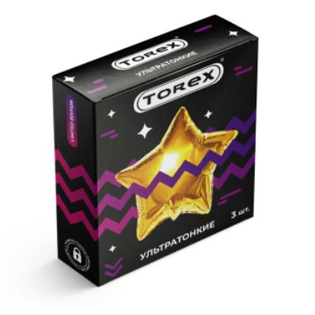 Презервативы Torex Party  Ультратонкие  - 3 шт. - Torex - купить с доставкой в Реутове