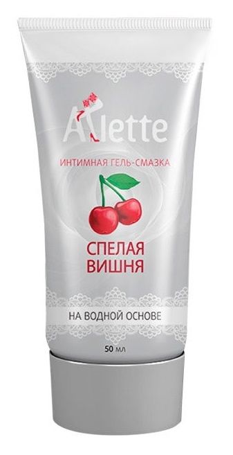 Интимная гель-смазка на водной основе Arlette  Спелая вишня  - 50 мл. - Arlette - купить с доставкой в Реутове