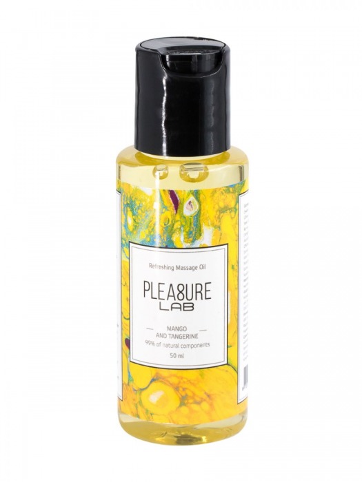 Массажное масло Pleasure Lab Refreshing с ароматом манго и мандарина - 50 мл. - Pleasure Lab - купить с доставкой в Реутове