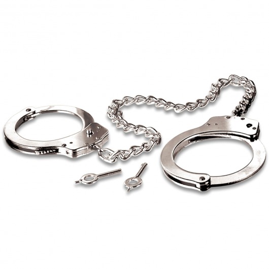 Металлические наручники Metal Leg Cuffs - Pipedream - купить с доставкой в Реутове