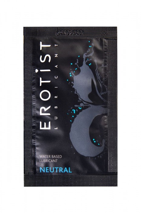 Пробник лубриканта на водной основе Erotist Neutral - 4 мл. - Erotist Lubricants - купить с доставкой в Реутове