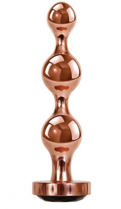 Золотистый анальный стимулятор-елочка Gold Digger Small - 10,5 см. - Gender X