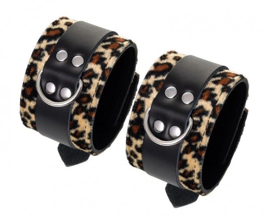 Наручники Anonymo с анималистическим принтом - ToyFa - купить с доставкой в Реутове