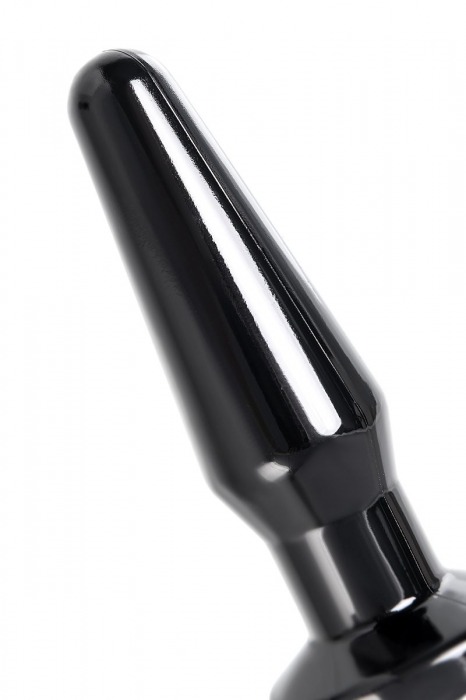 Черная анальная втулка Gemini β - 12,3 см. - POPO Pleasure