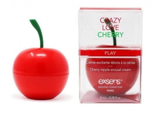 Крем для стимуляции сосков Crazy Love Cherry - 8 мл. - Exsens - купить с доставкой в Реутове