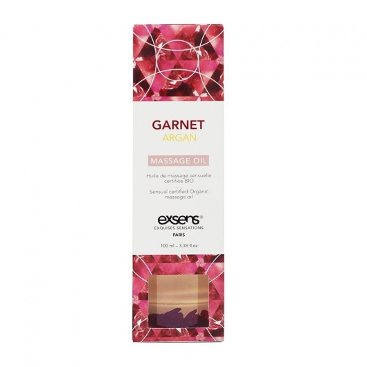 Органическое массажное масло GARNET ARGAN - 100 мл. - Exsens - купить с доставкой в Реутове