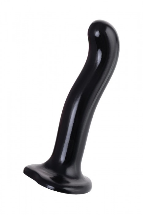 Черный стимулятор для пар P G-Spot Dildo Size L - 19 см. - Strap-on-me - в Реутове купить с доставкой