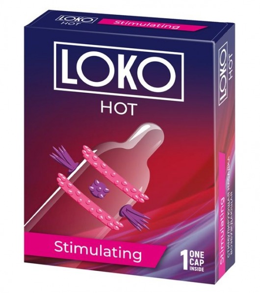 Стимулирующая насадка на пенис LOKO HOT с возбуждающим эффектом - Sitabella - в Реутове купить с доставкой