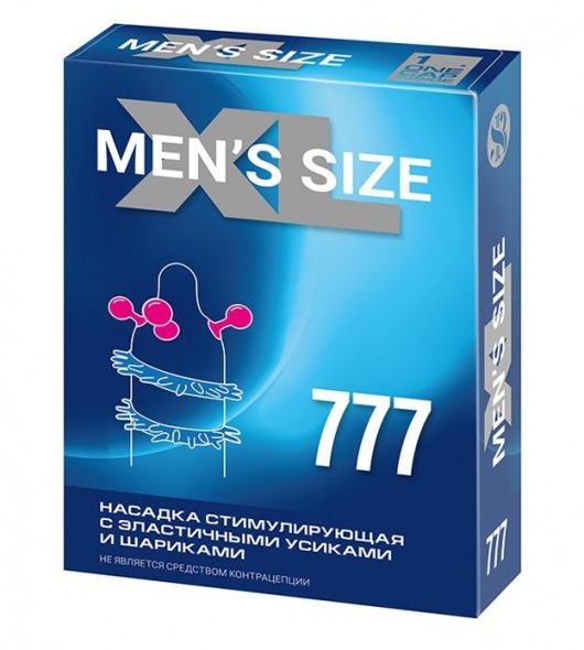 Стимулирующая насадка на пенис MEN SIZE 777 - Sitabella - в Реутове купить с доставкой