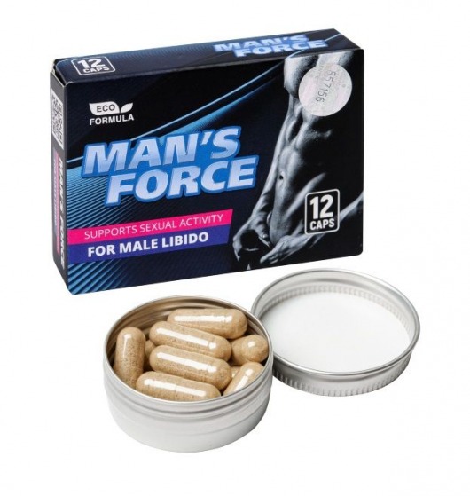Пищевой концентрат для мужчин MANS FORCE  - 12 капсул - Sitabella - купить с доставкой в Реутове