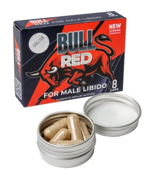 Пищевой концентрат для мужчин BULL RED - 8 капсул - Sitabella - купить с доставкой в Реутове