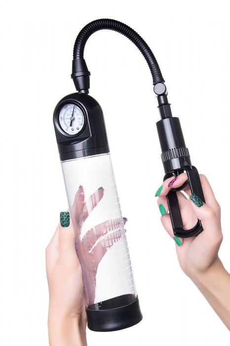 Прозрачная механическая помпа Helmer с манометром - Sexus - в Реутове купить с доставкой