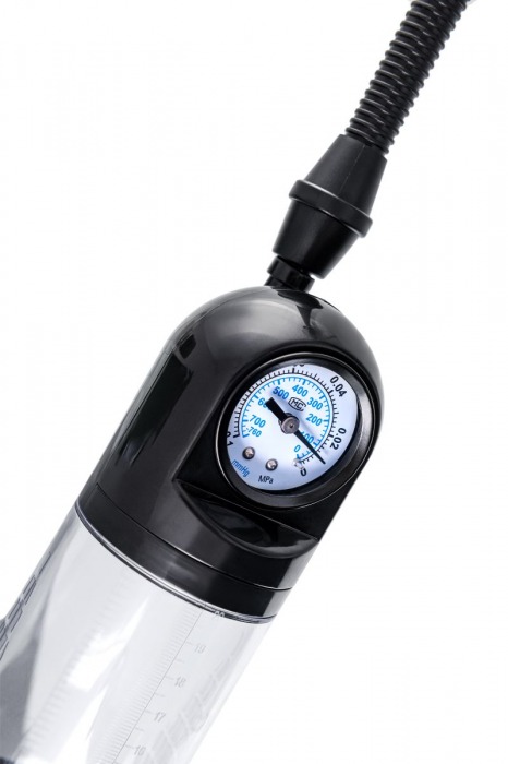 Прозрачная механическая помпа Helmer с манометром - Sexus - в Реутове купить с доставкой