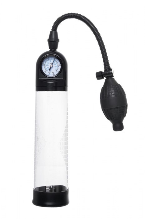Прозрачная механическая помпа Roald с манометром - Sexus - в Реутове купить с доставкой