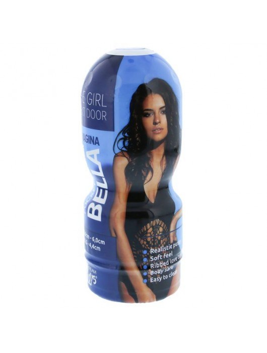 Телесный мастурбатор-вагина в тубе Bella - Dream Toys - в Реутове купить с доставкой