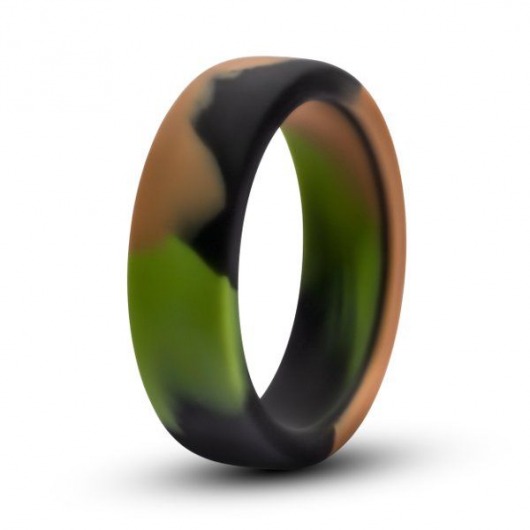 Эрекционное кольцо камуфляжной расцветки Silicone Camo Cock Ring - Blush Novelties - в Реутове купить с доставкой