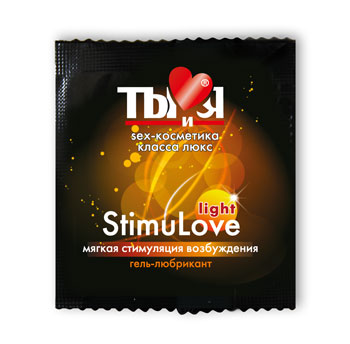 Разогревающий гель-лубрикант Stimulove Light в одноразовой упаковке - 4 гр. - Биоритм - купить с доставкой в Реутове