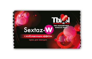 Возбуждающий крем для женщин Sextaz-W в одноразовой упаковке - 1,5 гр. - Биоритм - купить с доставкой в Реутове