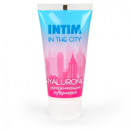 Увлажняющий лубрикант на водной основе Intim in the city Hyaluronic - 60 гр. - Биоритм - купить с доставкой в Реутове