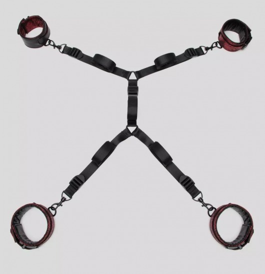 Изысканный набор фиксаций на кровати Reversible Under Mattress Restraint Set - Fifty Shades of Grey - купить с доставкой в Реутове