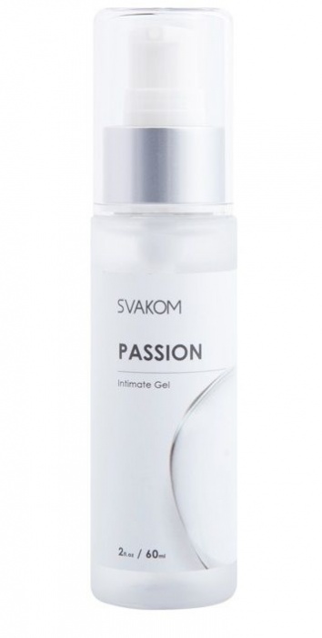 Смазка на водной основе Passion Intimate Gel - 60 мл. - Svakom - купить с доставкой в Реутове