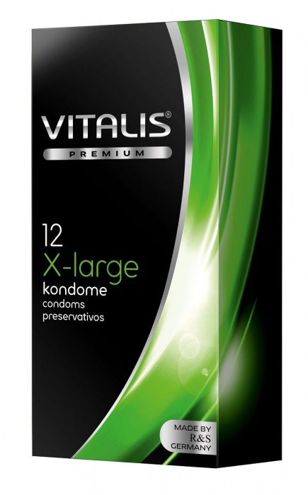 Презервативы увеличенного размера VITALIS PREMIUM x-large - 12 шт. - Vitalis - купить с доставкой в Реутове