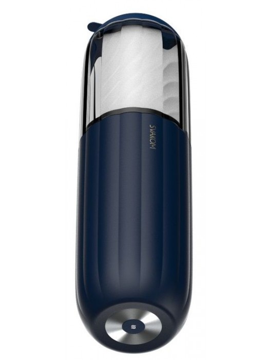 Черно-белый интерактивный мастурбатор Alex Neo 2 - Svakom - в Реутове купить с доставкой