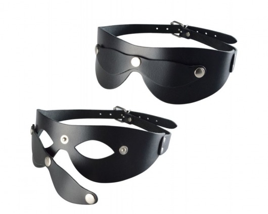 Черная кожаная маска  Новичок - Sitabella - купить с доставкой в Реутове