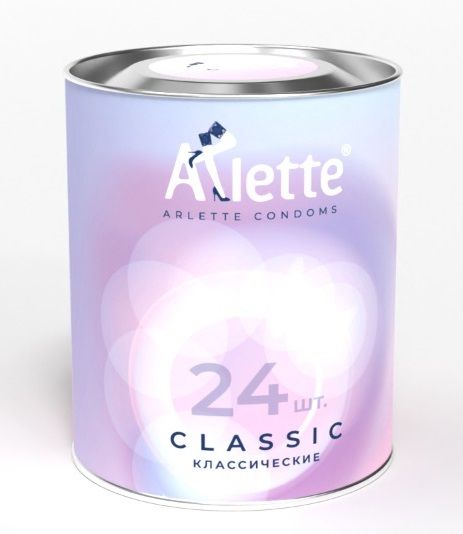 Классические презервативы Arlette Classic - 24 шт. - Arlette - купить с доставкой в Реутове