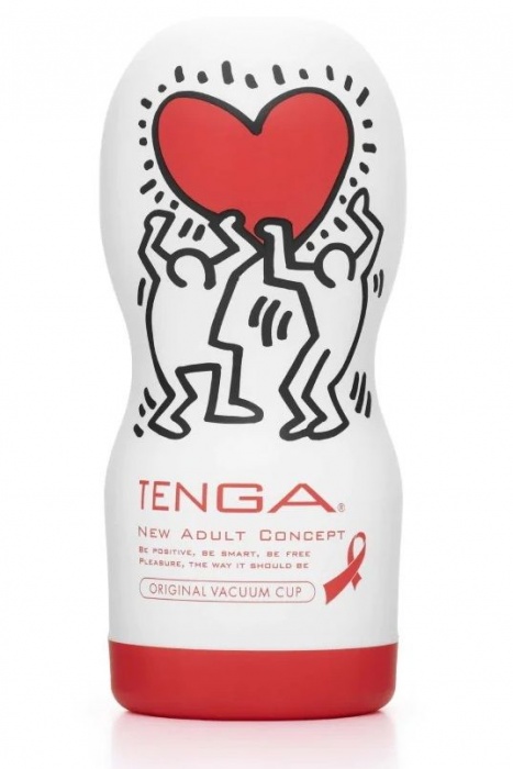 Мастурбатор Keith Haring Cup Deep Throat - Tenga - в Реутове купить с доставкой