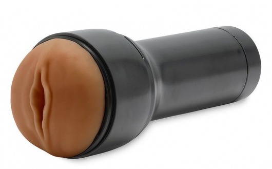 Коричневый мастурбатор-вагина Feel Stroker - Kiiroo - в Реутове купить с доставкой