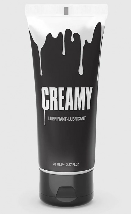 Смазка на водной основе Creamy с консистенцией спермы - 70 мл. - Strap-on-me - купить с доставкой в Реутове